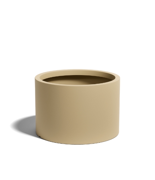 Beżowe donice Cavo o średnicy 60 cm